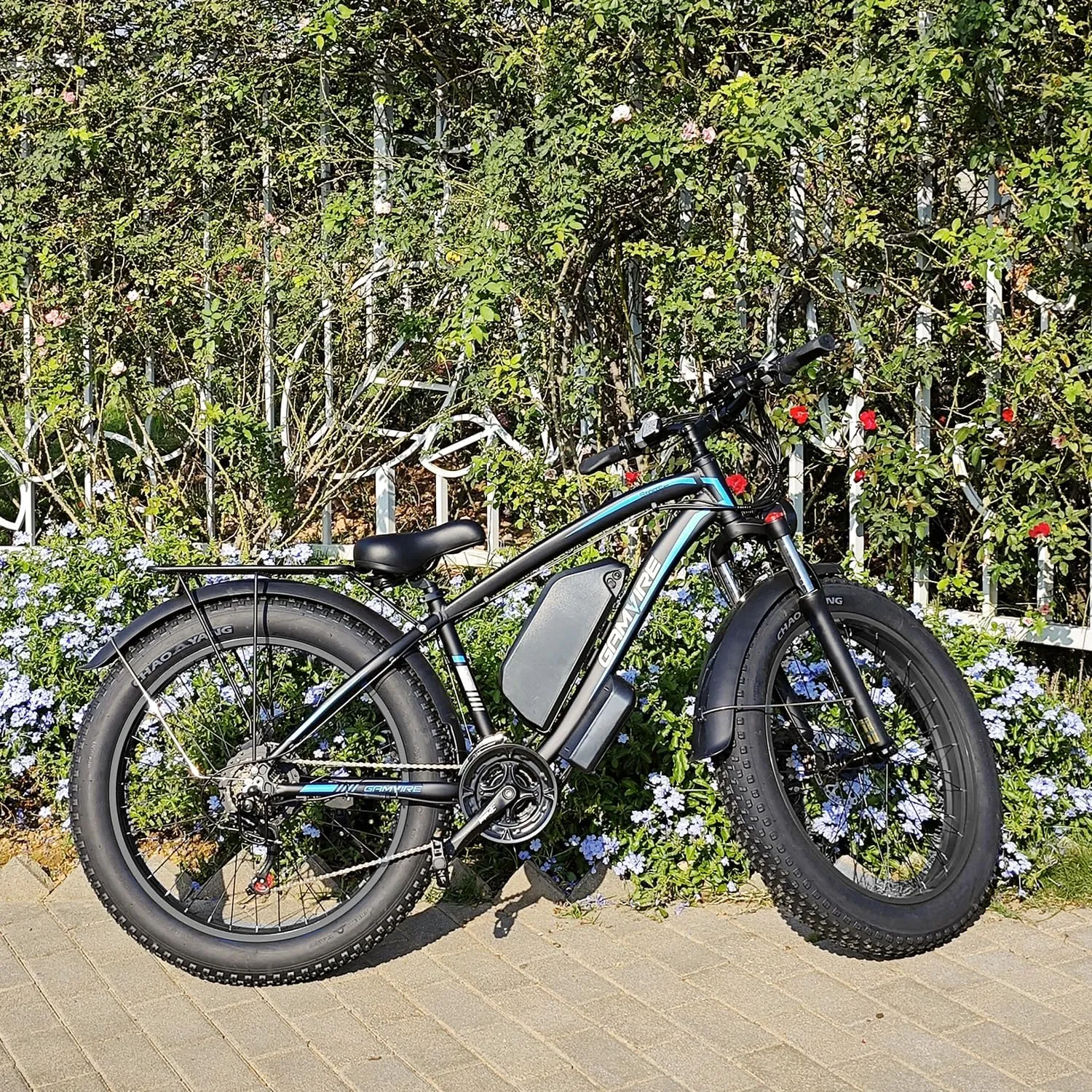 24"/26" Ebike for Adults Electric, Peak 2500W E-Bike, 52V 19.2Ah, Max 40MPH&70Miles, Hydraulic Disc Brake, Off Road Snow Mountain Pedal Assist E-Bikes, Fat Tire Fast E-Bicycle, UL Certified