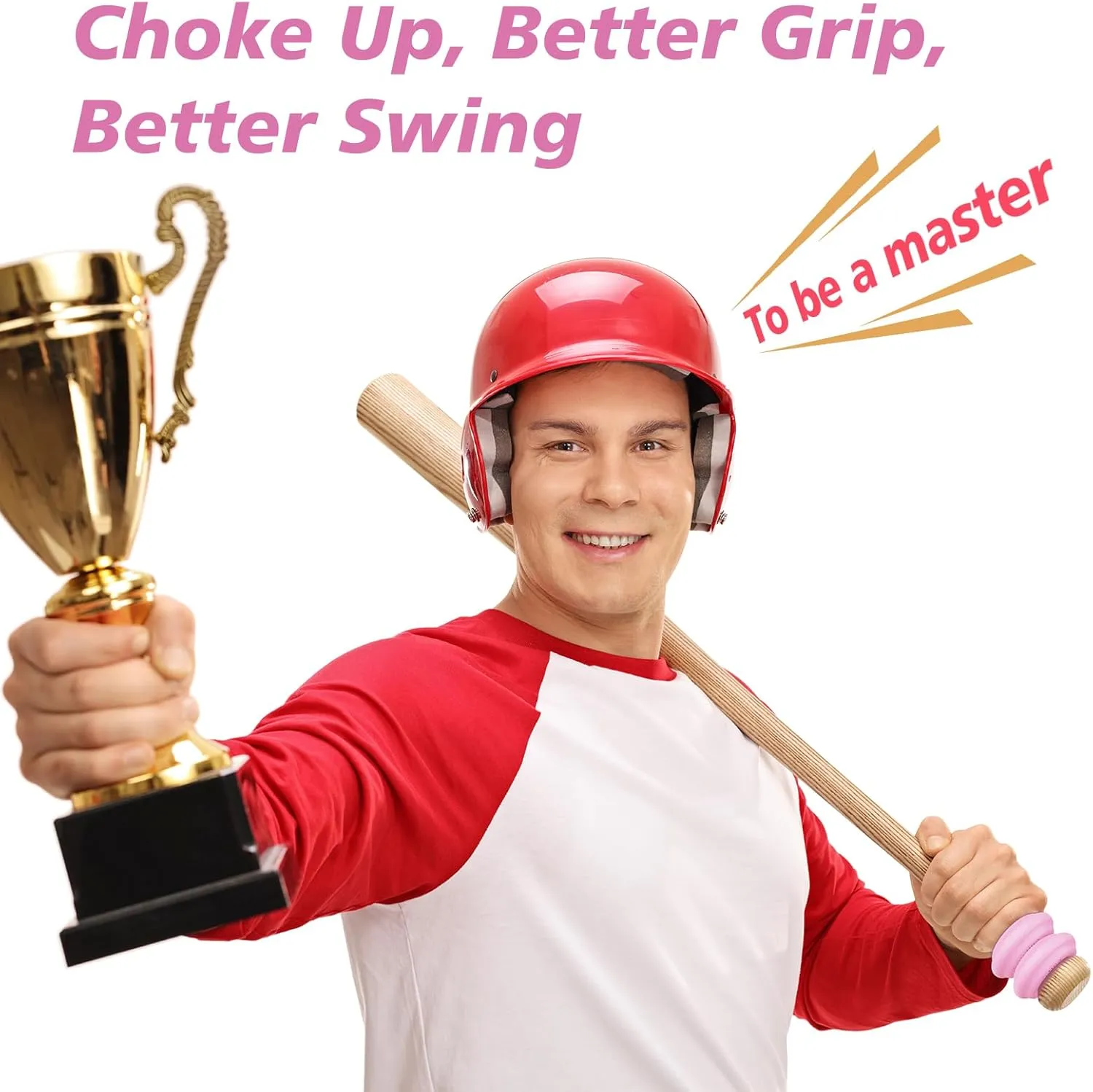 5 Packs Baseball Bat Grip Choke Up Rings Choke Ring Baseball Softball Teeball Tball Bat Choke Up Ring Bat Knob Baseball Bat Accessories