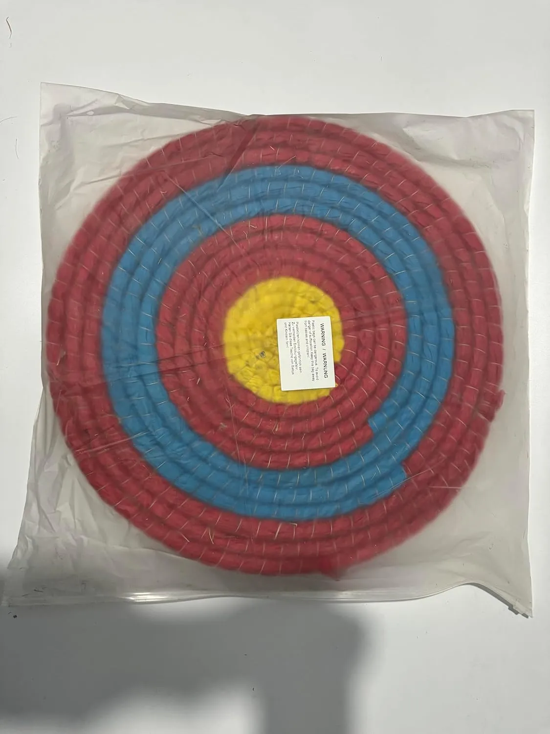 Archery Target - Backyard Straw Archery Target for Recurve Compound or Longbow - 20 Inch Traditional Bow Arrow Target for Kids Youth Adult Archery Hunting Practice