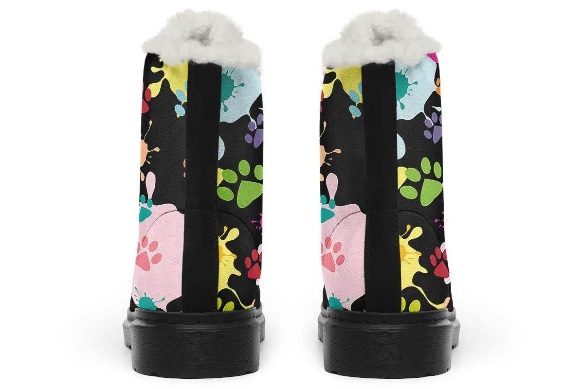 Artsy Boston Winter Boots