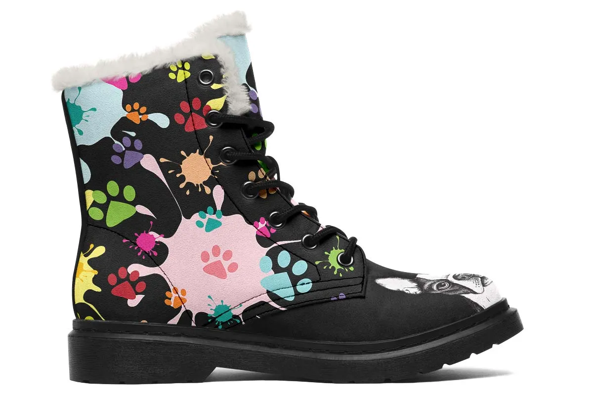 Artsy Boston Winter Boots