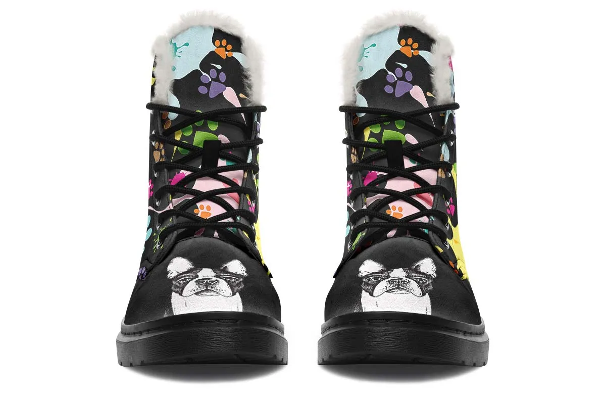 Artsy Boston Winter Boots