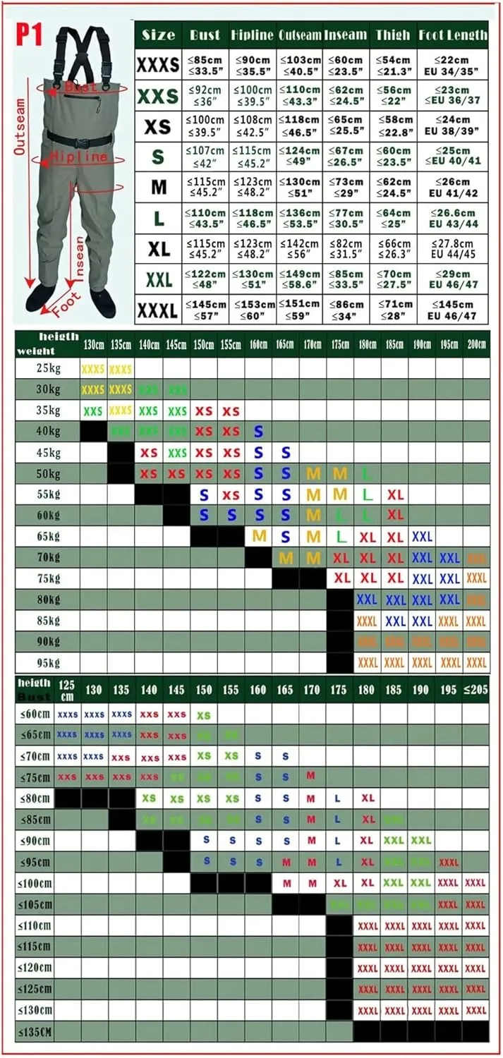 Children Adults Waders Neoprene Foot Men Raft Hunting Quick Dry Waterproof Breathable