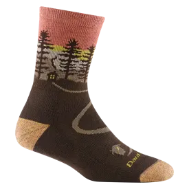 Darn Tough - Women's Northwoods Micro Crew Midweight Hiking Sock - Earth