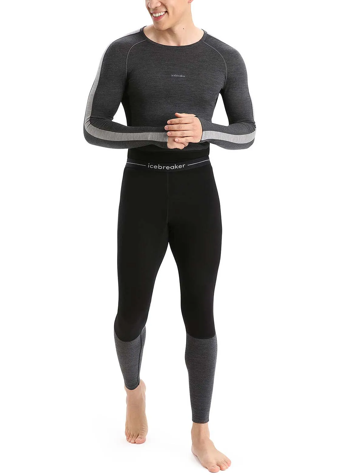 Icebreaker Men's Merino 200 ZoneKnit 3/4 Leggings