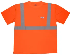 MCR Safety CL2 TShirt,Birdeye,Wicking,Orang XL