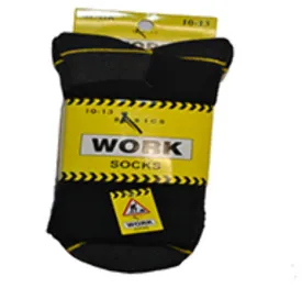 mens industrial ankle work socks - 2 pair Case of 120