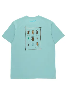 Montbell Men's Wickron Beetles T-Shirt - Light Blue