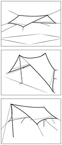 Mountainsmith Shelter LT 2 Person 3 Season Tarp, Pinon Green