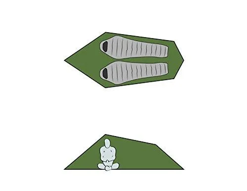 Mountainsmith Shelter LT 2 Person 3 Season Tarp, Pinon Green