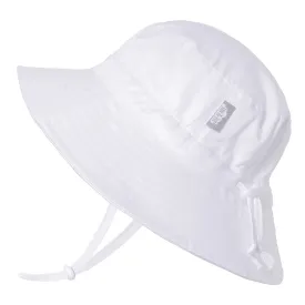 Quick Dry Hat, 50  UPF, Stay-on Tie – White