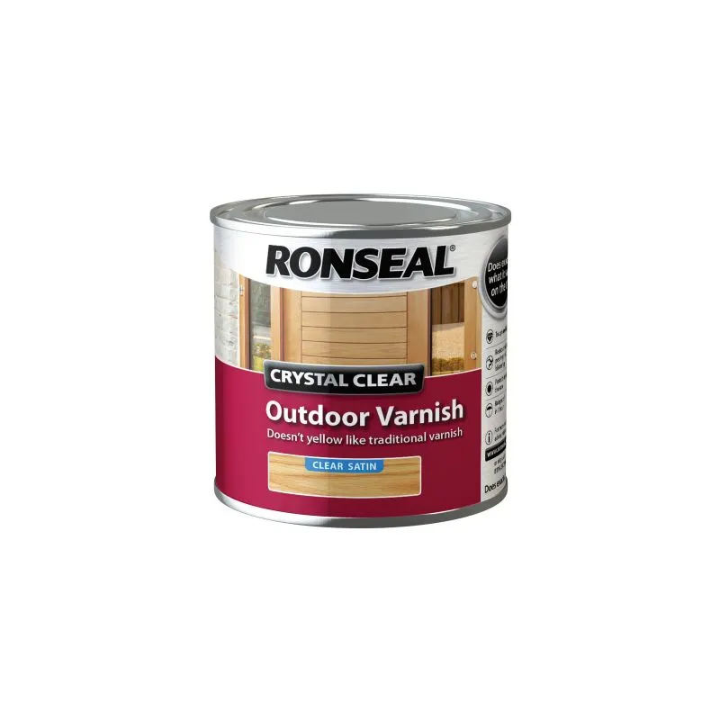 Ronseal Crystal Clear Outdoor Varnish