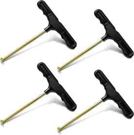 Shoe Lace Tightner Stainless Steel Plastic Hockey Skate Tightener Wire Sports Skate Key Tool Shoe Lace Puller Ice Roller Skate Tool for Ice-Skates Figure-Skates Boots