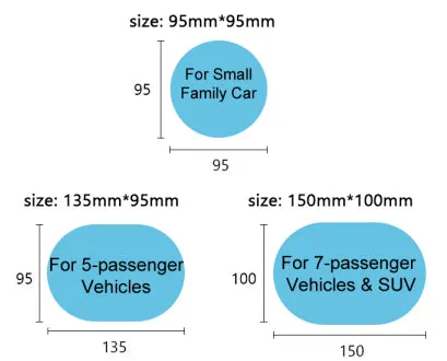 Side Window and Rearview Mirror Films Combo BUNDLE (4 Packages)