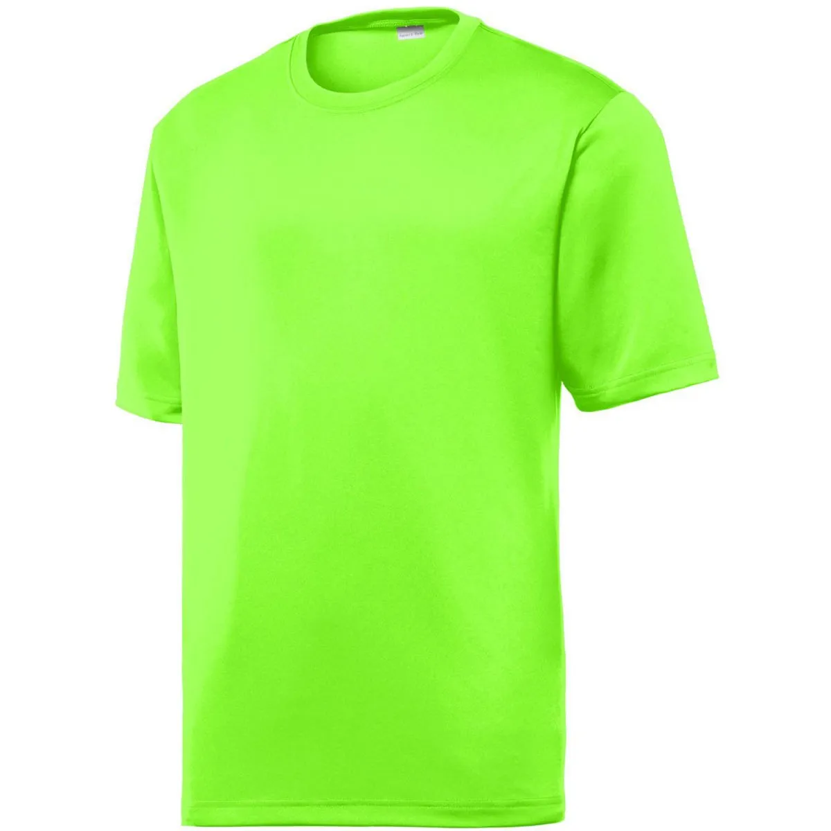 Sport-Tek Men's Neon Green PosiCharge Tough Tee