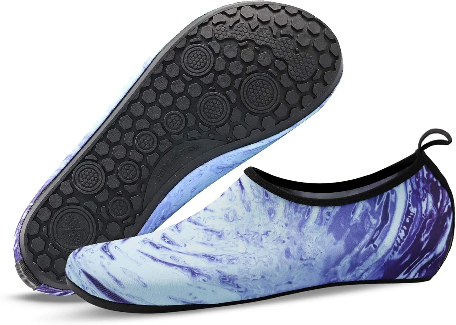Water Shoes for Women Men Quick-Dry Aqua Yoga Socks Barefoot Slip-on for Swim Beach Pool Surf Exercise