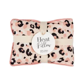 Wellness Blush Leopard Heat Pack Pillow