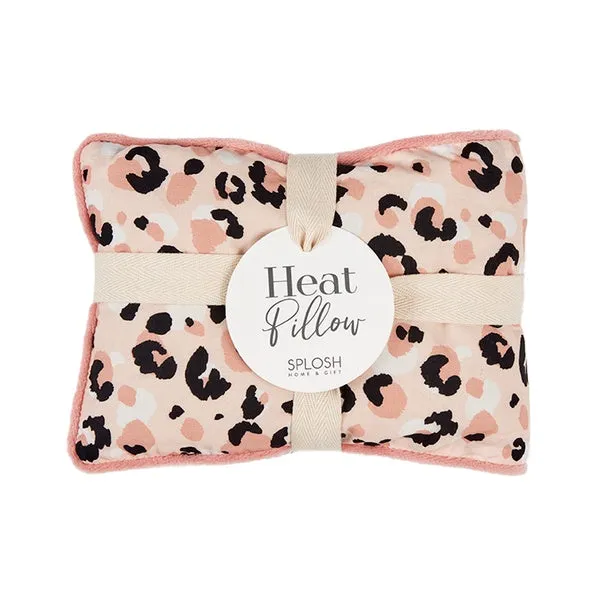 Wellness Blush Leopard Heat Pack Pillow