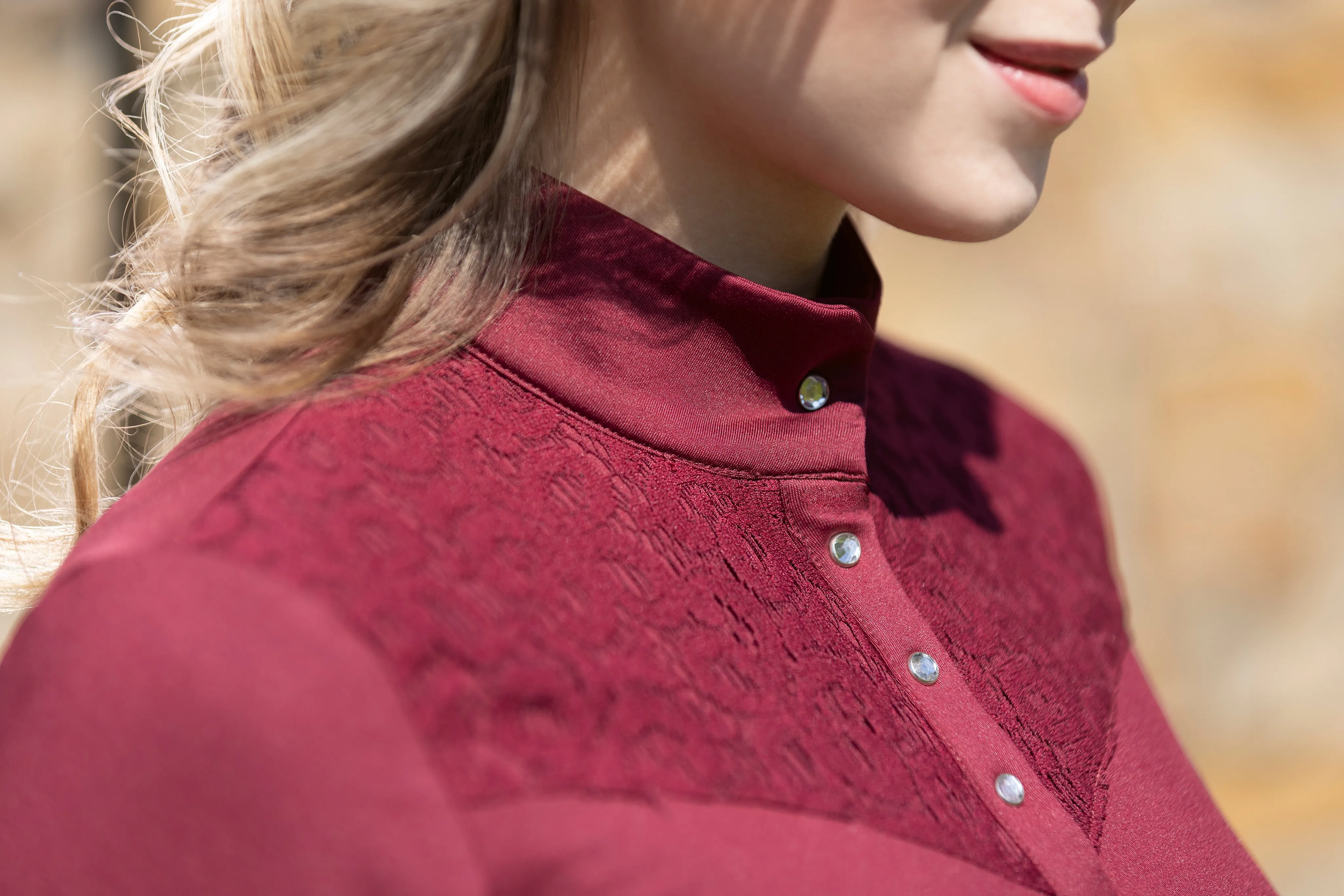 Women´s Function Shirt Berry Lace