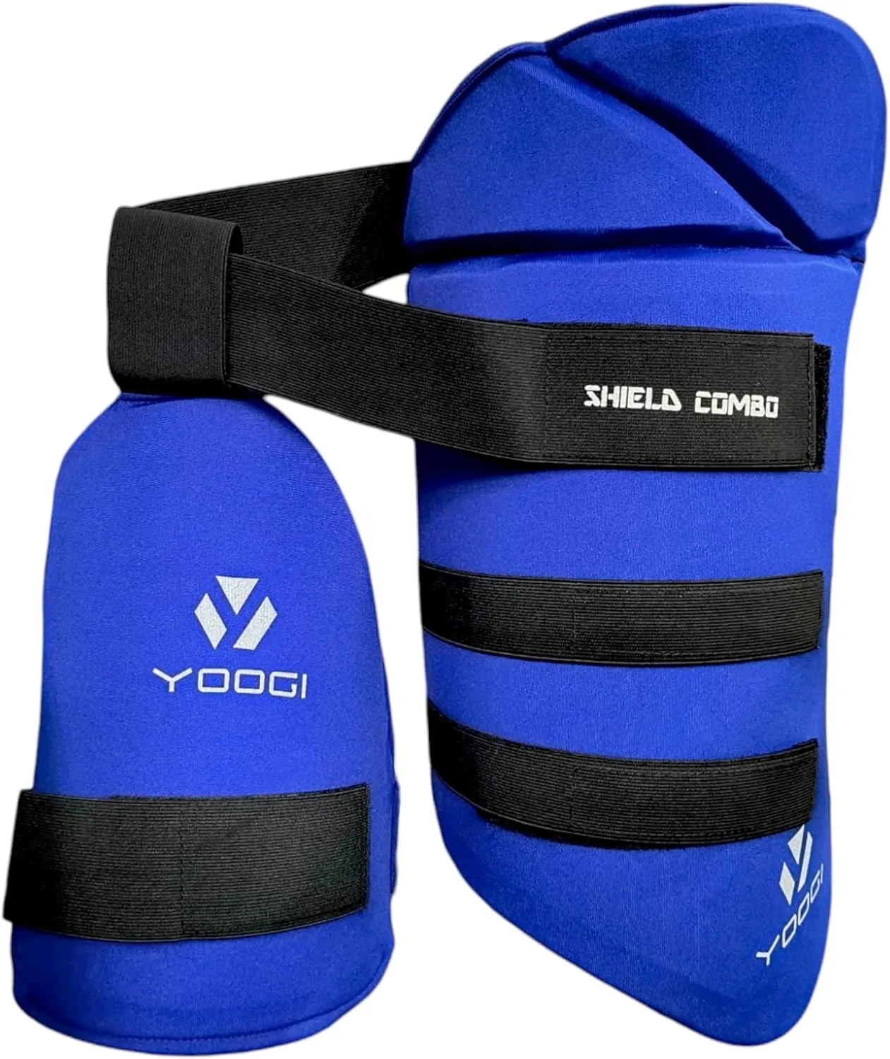 YOOGI Cricket Shield Combo Thigh Guard Lower Body Sefety,Cricket Thigh Pad